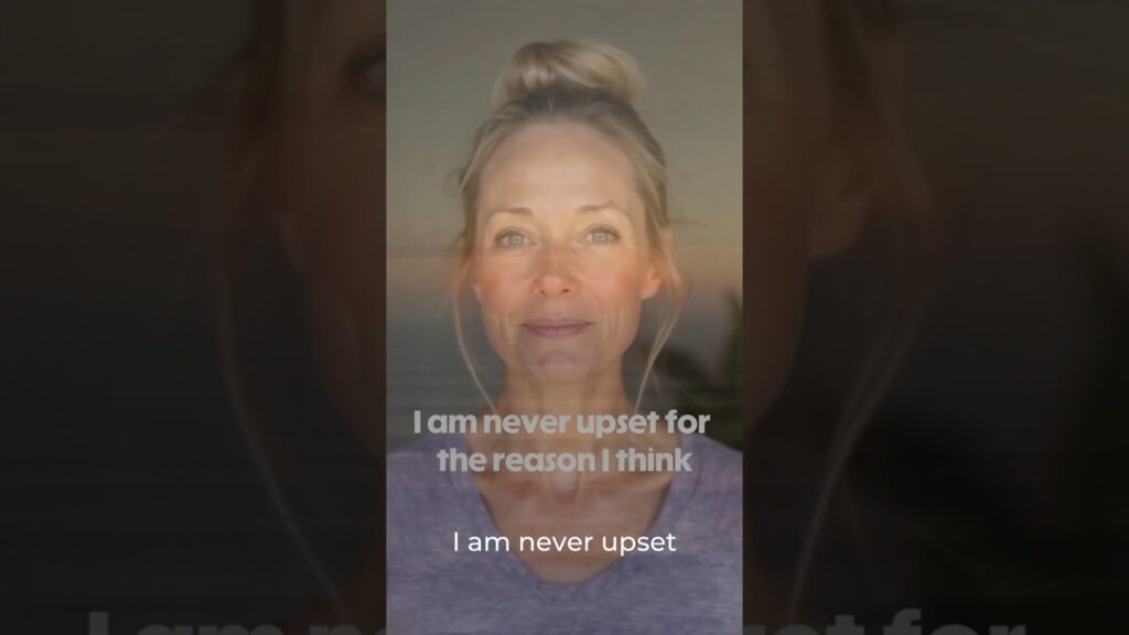 365 Days for Self Development Day 5 I am never upset for the reason I think.