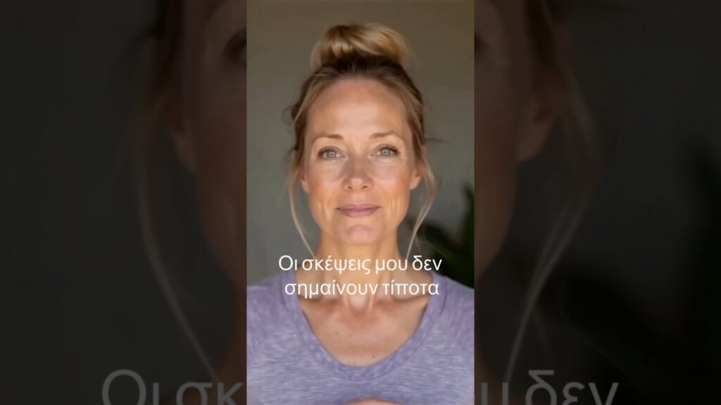 365 Ημέρες Αυτοβελτίωσης 10η Μέρα Οι σκέψεις μου δεν σημαίνουν τίποτα