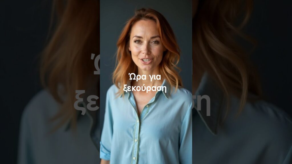 Όταν ηρεμεί το νευρικό σύστημα, το σώμα ακολουθεί.