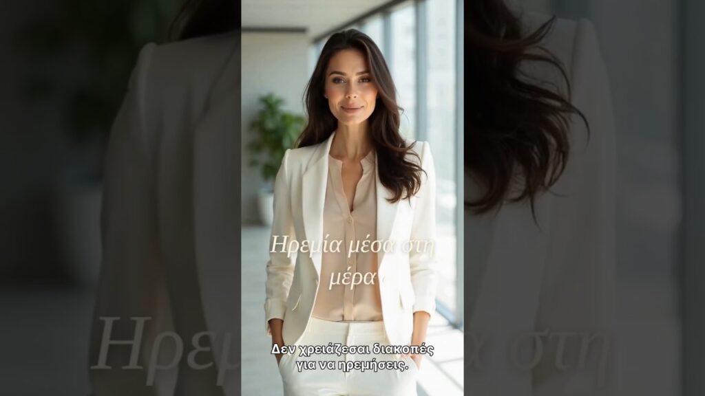 Calm Every Day Δεν χρειάζεσαι διακοπές για να ηρεμήσεις.