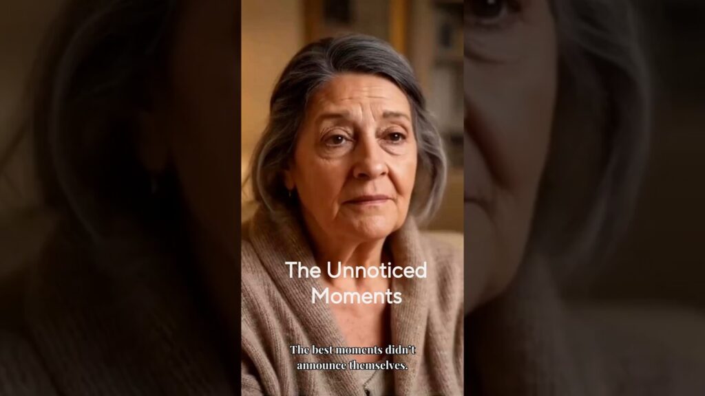 The best moments didn’t announce themselves.