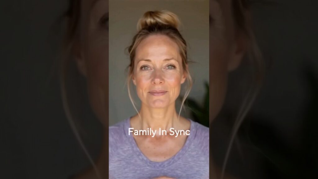 Life feels right when I am in sync with my family