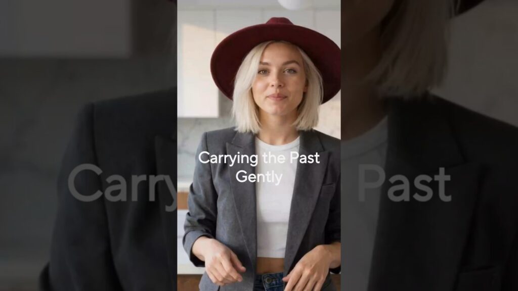 Carrying the Past Gently Not as a burden but as a proof to keep going.