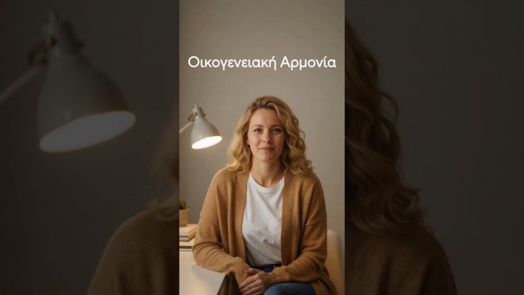 Οικογενειακή Αρμονία για μια ζωή πιο ανάλαφρη.